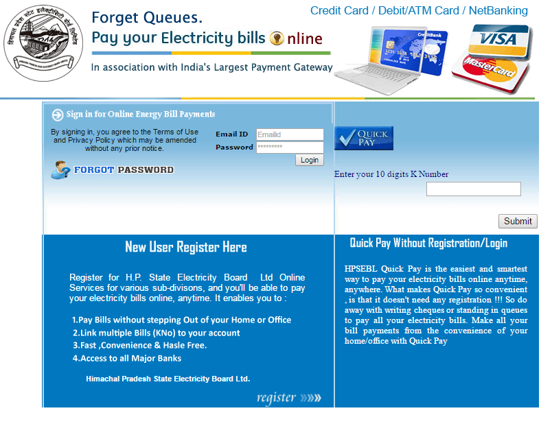 bbt online bill payment problem