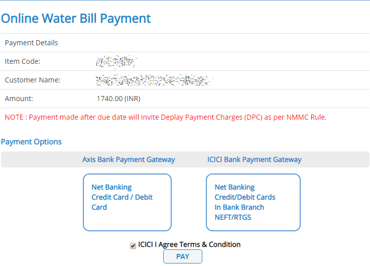 NMMC Water Bill Download PDF [How to] View and Pay NMMC Bill